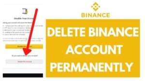 How To Delete Binance Us Account