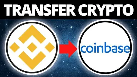 How To Transfer Crypto From Binance To Coinbase