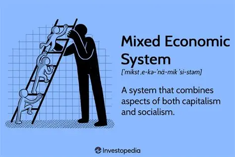 A Mixed Market Economy Tends To Exist Under A