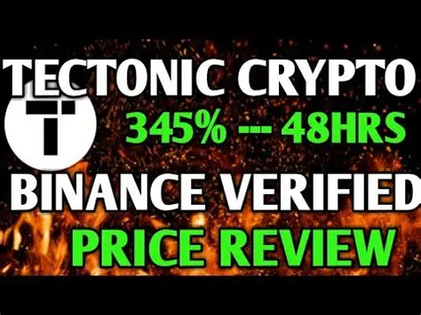 İs Tectonic Crypto A Good İnvestment